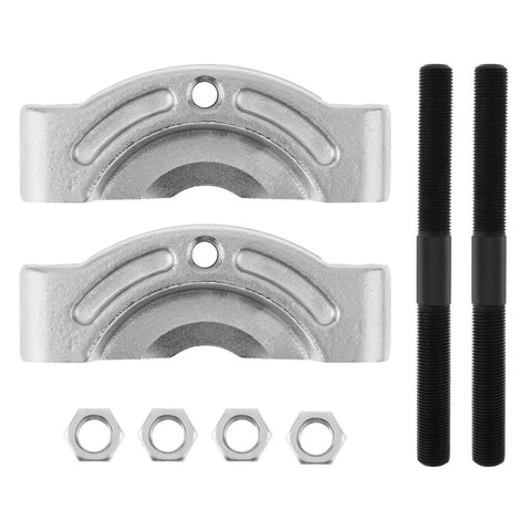 Heavy Duty Bearing Puller With One Half Inch To Four And Five Eighths Inch Jaw For Gear Pinion Wheel Hub And Bearing Separator Chrome Plated Steel Splitter Tool laying on surface