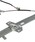 Honda Compatible Front Driver Side Power Window Regulator And Motor Assembly Beefed Up For Longevity Easy Install Durable Replacement That Keeps Your Window Rolling Smooth Tested In Real Doors For Long Life Fits Select Honda Models. silver metal window regulator and motor assembly with cable and wiring