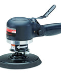 Edge 6 Inch Dual Action Air Sander With Variable Speed And Built In Regulator For Auto Body Metal And Wood Prep Pro Level Power Beast Mode