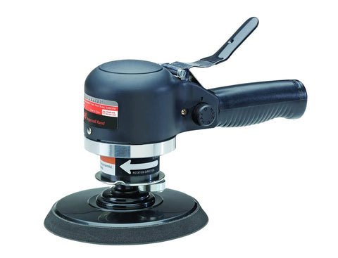 Edge 6 Inch Dual Action Air Sander With Variable Speed And Built In Regulator For Auto Body Metal And Wood Prep Pro Level Power Beast Mode