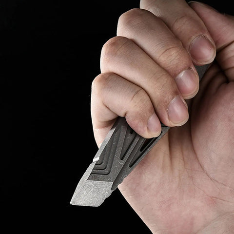 Person holding Dope Multitool Pry Bar Bottle Opener For Camping And Outdoors, showcasing metal pry bar design.
