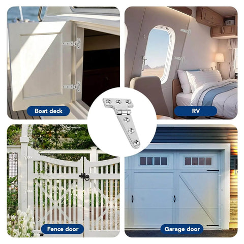 Heavy Duty Stainless Steel T Hinge Marine Grade 316 Hinges For Boat Hatches Toolbox Doors And Gates 4 By 2 Inch 2 Pack application examples