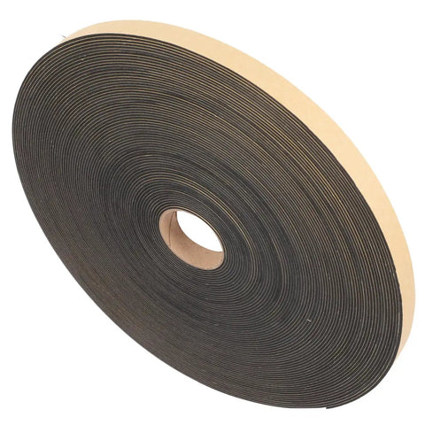 Roll of Self Adhesive Door And Window Seal Tape For Noise Reduction, Vibration Control, And Collision Protection - Easy Cut, Multipurpose