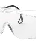 No Sweat Clear Anti Fog Safety Glasses With Oversized Fit And Adjustable Hands Free Led Work Lights Built Tough on display.
