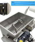 Industrial Grade Game Changer Automatic Paste And Liquid Filling Machine With Quick Mix Hopper for adjusting mixing speed.