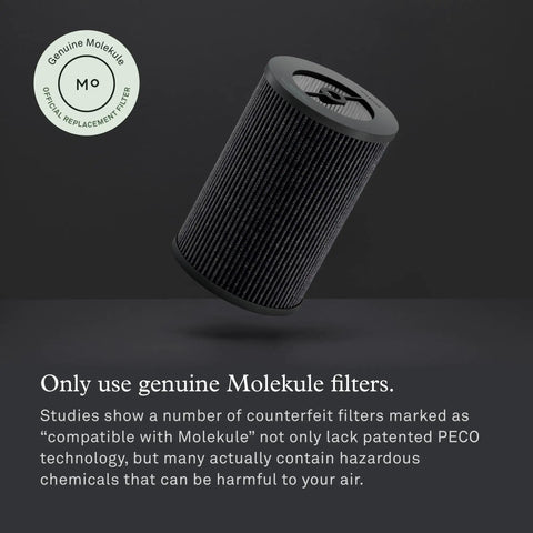 PECO Filter With Activated Carbon For Air Pro Purifier High Efficiency Replacement For Multi Layer Purification shown upright