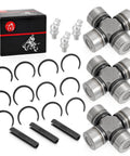 Front And Rear Prop Shaft U Joint Kit For General 1000 Ranger 1000 Diesel And RZR 900 1000 2011 2023 Direct Fit Replacement OEM 2202015 2203703 3235616 3235500 3260104 with components and box