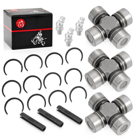 Front And Rear Prop Shaft U Joint Kit For General 1000 Ranger 1000 Diesel And RZR 900 1000 2011 2023 Direct Fit Replacement OEM 2202015 2203703 3235616 3235500 3260104 with components and box