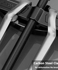 Two Jaw Gear Puller Kit Built Heavy Duty Carbon Steel For Bearing Flywheel Hub Removal Adjustable Depth Quick Setup Pros And Households Rugged Build Delivers Smooth Grip Action Nail Repairs Fast Easy Pro Fixes Users Need Great Tools For Auto Jobs. carbon steel claws with threaded screw on gear puller