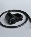 12V Waterproof Handlebar Switch For Motorcycles And ATVs UTVs And Scooters, Universal 7/8 Inch (22mm) Fit, aluminum alloy switch with wire