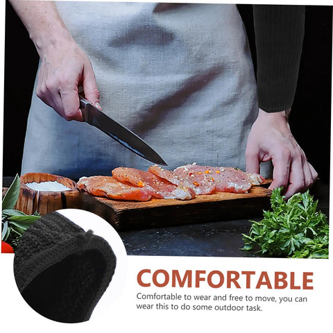 Heavy Duty Cut Resistant Arm Sleeves Built Like A Tank For Welding And Mechanic Work With A Snug Ergonomic Fit To Keep Your Arms Protected From Sharp Edges And Grime In Classic Black