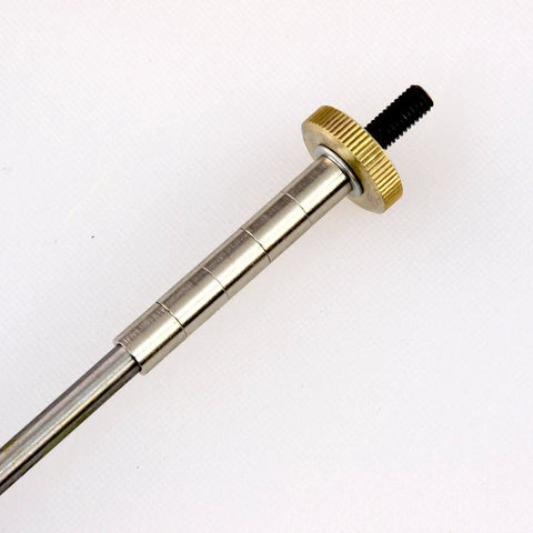 Pen Mandrel For Woodturning 7 Mm With Collet Mount And Five Slimline Bushings 2MT Headstock Fit Adjustable Length Shaft