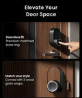 Ultra Touch Smart Door Lock With Keypad And Fingerprint, App Remote Control With Built In WiFi, auto unlock, installed