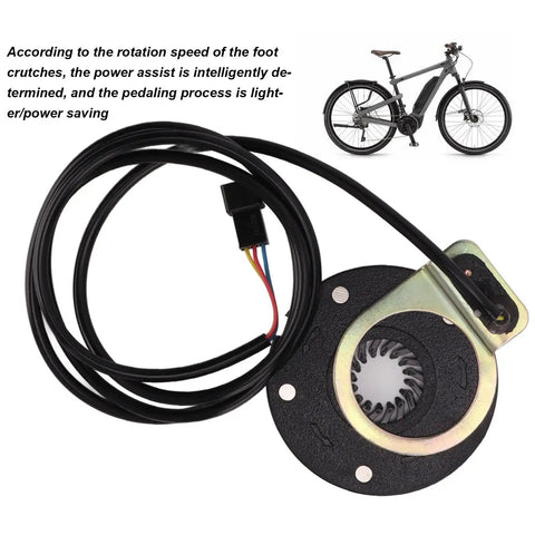 Five Magnetic Wear-Resistant Pedal Assist Sensor Upgrade Kit For E-Bikes And Electric Scooters Plug And Play Smart Pedal Assist Sensor Modification Accessories To Extend Battery Life Boost Range Durable And Easy To Install