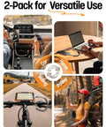 Durable USB A to USB C Cable Set for CarPlay and Android Auto, 2 Pack Coiled Retractable Type C Charger Cord shown in various uses.