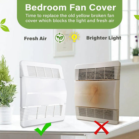 Replacement 85315000 Ventilation Fan Grille Lens For Bathroom Exhaust Fans Compatible With 663 Series 763RL 769RL 770F displayed.