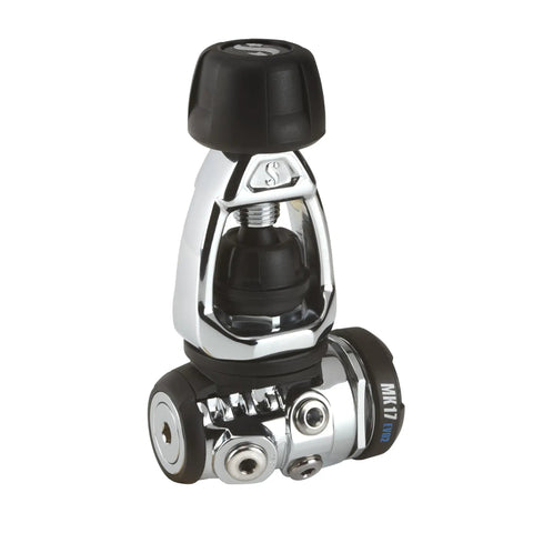 Detailed view of Mk17 Evo 2 Int S620 Ti Scuba Regulator System for Scuba Diving Sealed Balanced Diaphragm First Stage component