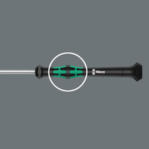 Pro Grade Chip Lifter For PCB Components With Ergonomic Kraftform Micro Handle showing anti-roll design and chrome-plated body.
