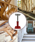 Heavy Duty Floor Jacks Adjustable Screw Post Basement Support Poles For House Foundation Leveling Galvanized Steel 6000 Lb Capacity Set Of 8 in home support areas.