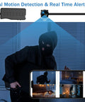 AI motion detection with real-time alerts on Low Key Hidden Camera Module Tiny Spy Cam Wi Fi for Inside Home 1080P