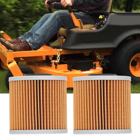 2 Pack Hydraulic Transmission Filter Kit Replacement For Lawn Mower And Garden Equipment With O Rings, Pro Grade Filtration For 71943 21548300
