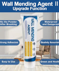 Drywall Repair Kit With 130G Universal Paste Cream For DIY Home Fixes Easy Wall Mending And Quick Patch Spackle And Wall Patch Kit