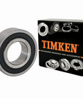 2 Pack 6003-2RS Double Rubber Seal Deep Groove Ball Bearings 17x35x10mm Pre Lubricated High Performance Radial Bearings Chrome Steel Dual Seals