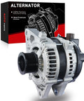 Beefed Up 12V 130Amp Alternator For Toyota Tacoma 2005 To 2015 And 4Runner 2003 To 2009 4.0L V6 With 7 Grooves CW Pulley OE 27060-0P020 Replacement High Output Power