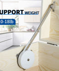 Lid Stay Hinge With Soft Close Safety Lid Support For Toy Boxes And Kitchen Cabinets, Closets And Cupboards, installed on cabinet