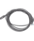 Super Flex Manganese Steel Drain Auger Cable 16mm Pipe Snake Clog Remover coiled spring design for effective blockage clearing.
