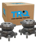 Rear Wheel Bearing And Hub Assembly Set For Infiniti G35 And Nissan 350Z Two Piece Kit With Rear Left And Right Hubs Fits 2003 2004 2005 2006