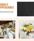Floral Wrapping Paper Sheets 10 Pack Embossed Kraft Paper For Bouquets And Gifts displayed in florist shop and bouquet held by hand.