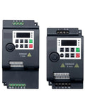 3 Phase VFD Variable Frequency Drive Inverter 0.75KW To 5.5KW 220V-380V For 3 Phase Motors, front view with keypad and terminals