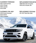Top Shelf Universal Windshield Washer Hose Repair Kit With Four Meter Fluid Tubing six heavy duty connectors on white SUV in snowy background.