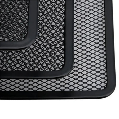 Close-up view of Boss Level Metal File Organizer And Letter Holder Desk Tray For Mail And Documents, Heavy Duty Office Organizer.