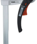Heavy Duty 12 Inch Rapid Action Lever Clamp Built For Daily Grind With Rock Solid Vibration Resistant Jaw and Fast Release Design side view