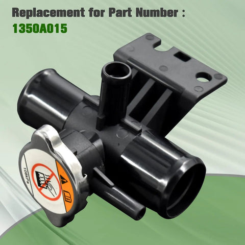 Radiator Coolant Filler Neck With Cap 1350A015 for Mitsubishi Lancer Outlander corrosion-resistant precision fit view