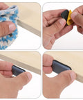 Installing Heavy Duty Self Adhesive Furniture Sliders For Carpets 16 Pack 1.4 By 1 Inch Rectangle Glide Pads on furniture leg