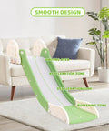 Built Tough Toddler Couch Slide For Bedroom And Family Room Safe Hdpe Indoor Play Ramp with smooth design and safety zones.