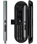Mini Electric Screwdriver 62 In 1 Cordless Precision Power Tool Kit with 48 Magnetic Bits, LED Lights, Ergonomic Aluminum Body