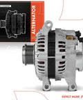 Alternator Replacement For Mazda MPV 2000 2001 2.5L V6, 12V 100A Output, 6-Groove Pulley, Clockwise Rotation, with packaging