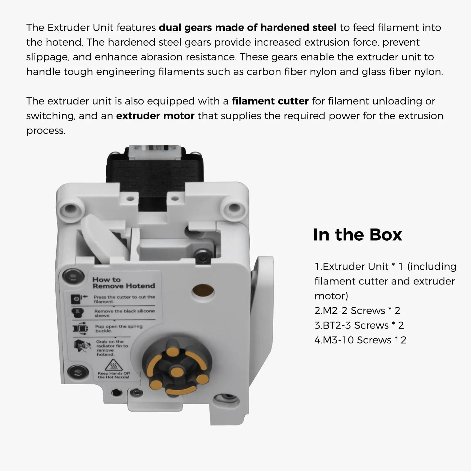 A1 Mini Extruder Replacement Toolhead Kit - Buy Now ✓