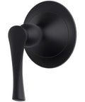 Rhen Diverter Trim Matte Black For Shower Valve System Not Included Easy Toolless Install With SecurePfit Fixed Hub
