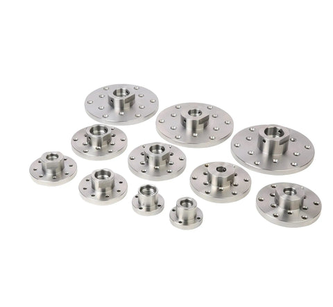 6 Inch Wood Lathe Steel Faceplate With 1X8 Tpi Spindle Thread Badass Rugged Heavy Duty Alloy Chuck Adapter set of various sizes