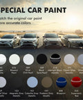 Celestite Gray Metallic Car Touch Up Paint Kit For DIY Scratch Repair Quick And Easy Automotive Paints 1K3 Color Match For Toyota Corolla And More Scratch Concealer And Rust Prevention Finish color options with parked cars