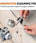 12 Pack Carburetor Adjustment Tools Kit For 2 Cycle Small Engines Fits Poulan Husqvarna Stihl Echo Trimmer Chainsaw Weedeater