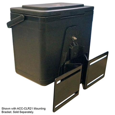 Cooler For Golf Carts ACC CLR10 Black Keep Drinks Frosty On The Course With Easy Slide In Mount Durable Build
