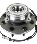 Front Wheel Bearing And Hub Assembly For 2006-2008 Dodge Ram 1500 2500 3500 4WD 8 Lug With ABS, Front Left And Right Pair