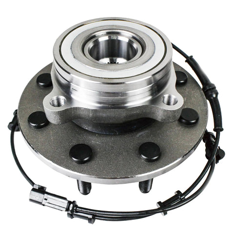 Front Wheel Bearing And Hub Assembly For 2006-2008 Dodge Ram 1500 2500 3500 4WD 8 Lug With ABS, Front Left And Right Pair