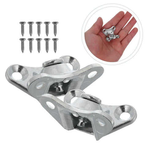 Butterfly Corner Brace Brackets 12 Pack Zinc Alloy Silver Shelf Brackets For Cabinets And Beds Easy Install Multifunctional Corner Connectors